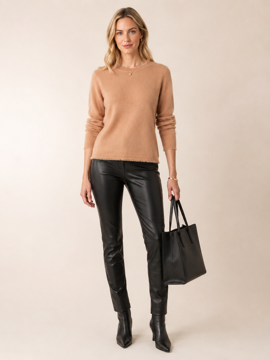 Kaschmir Signature Pullover Camel