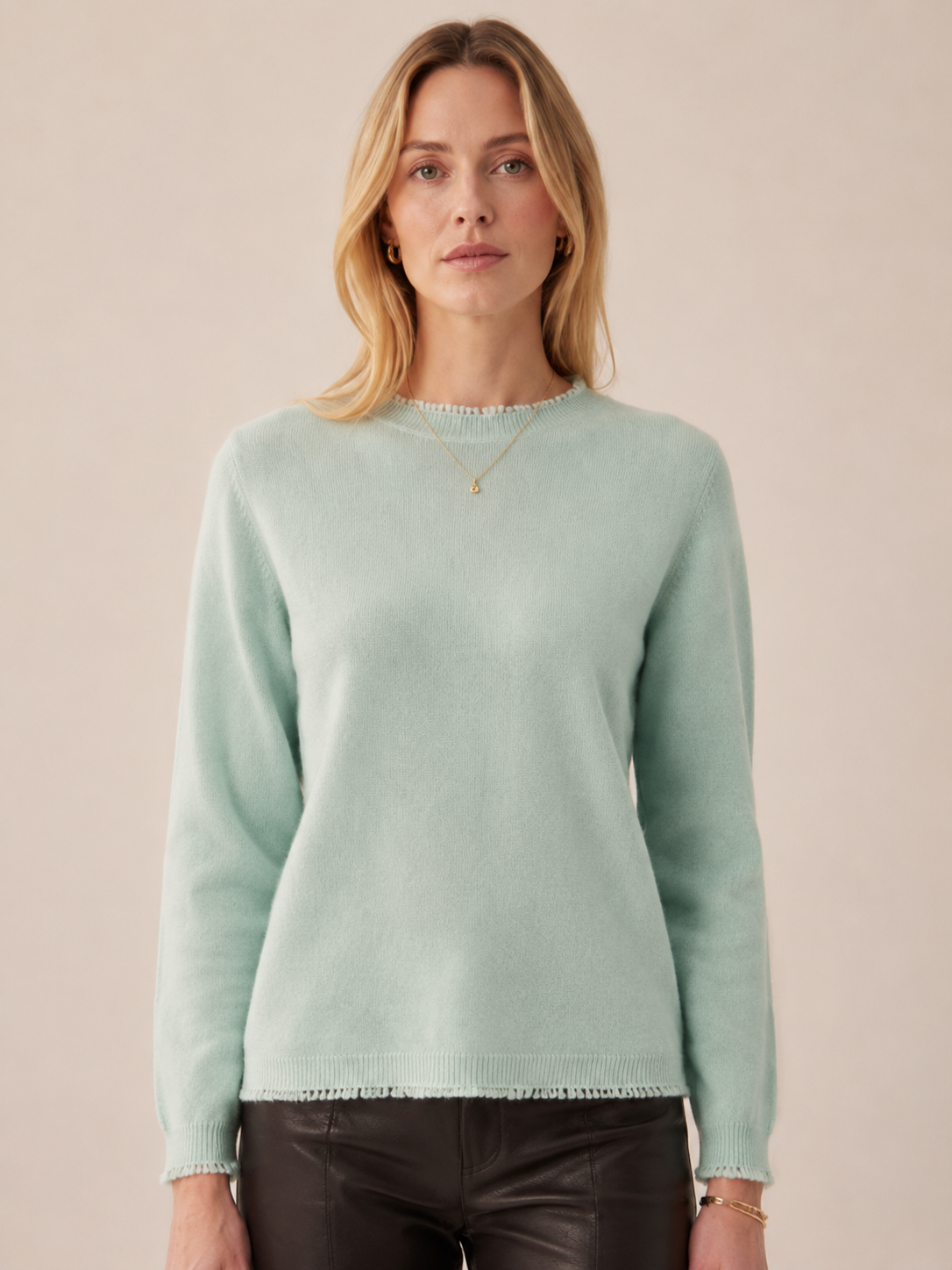 Kaschmir Signature Pullover Mint