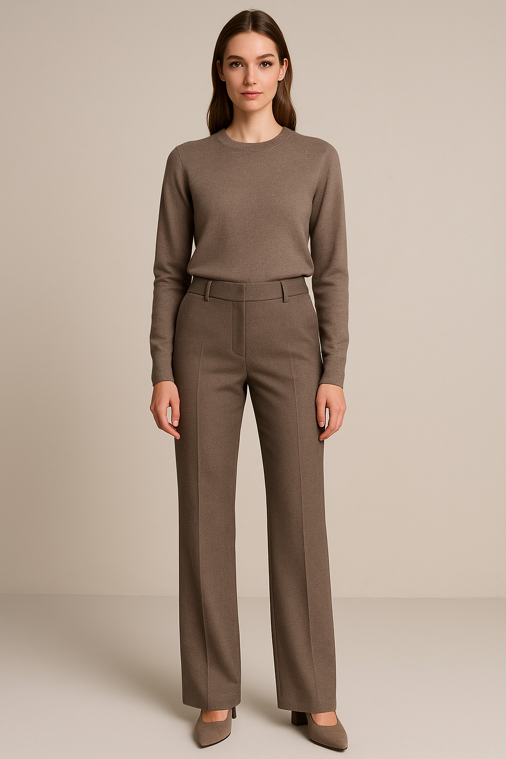 Hose „Amelie“ Melange Fungi