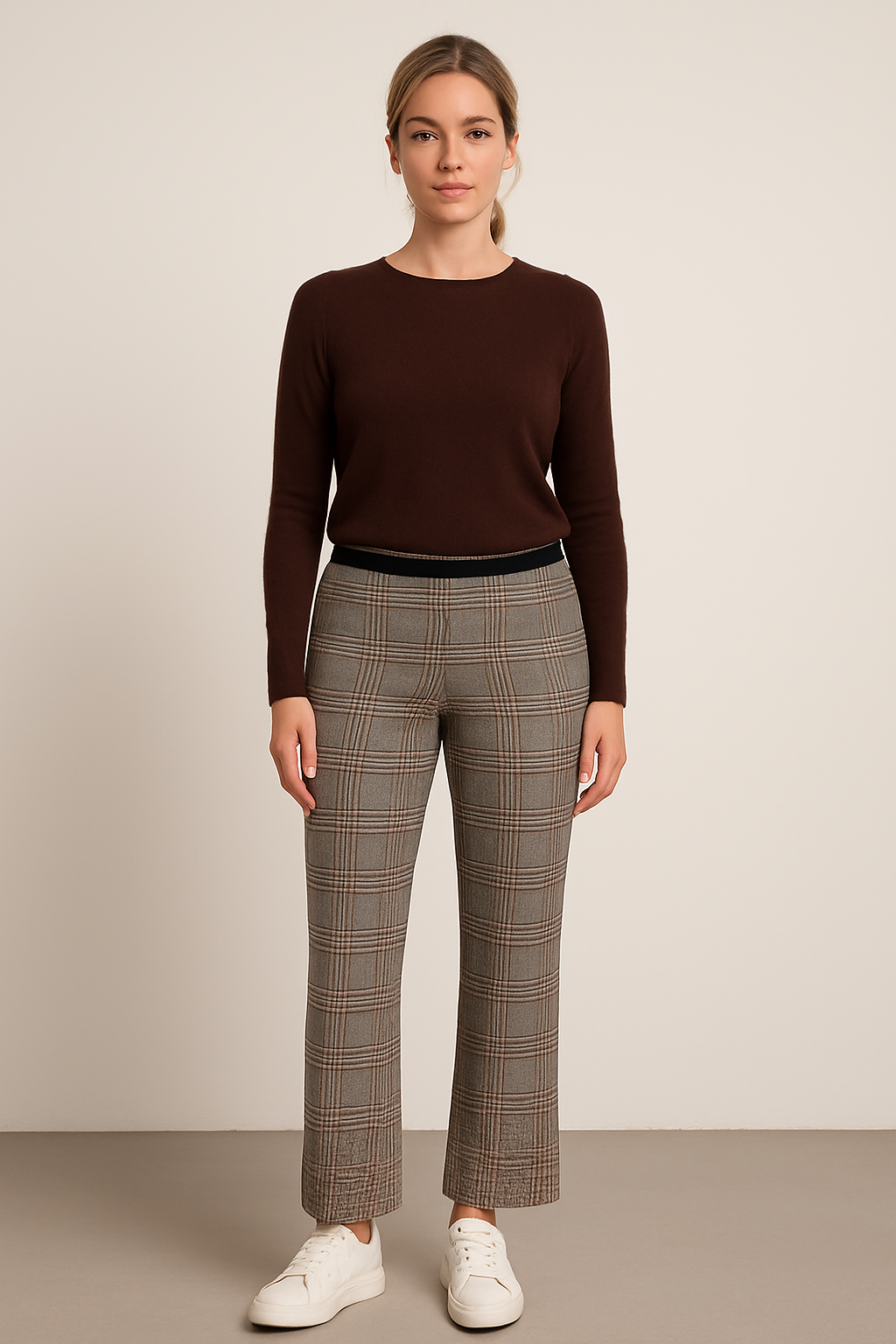 Hose „Faith Strass“ Beige | Braun | Schwarz