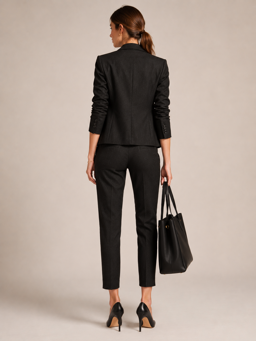 Business-Hose „Krystal“ Anthrazit
