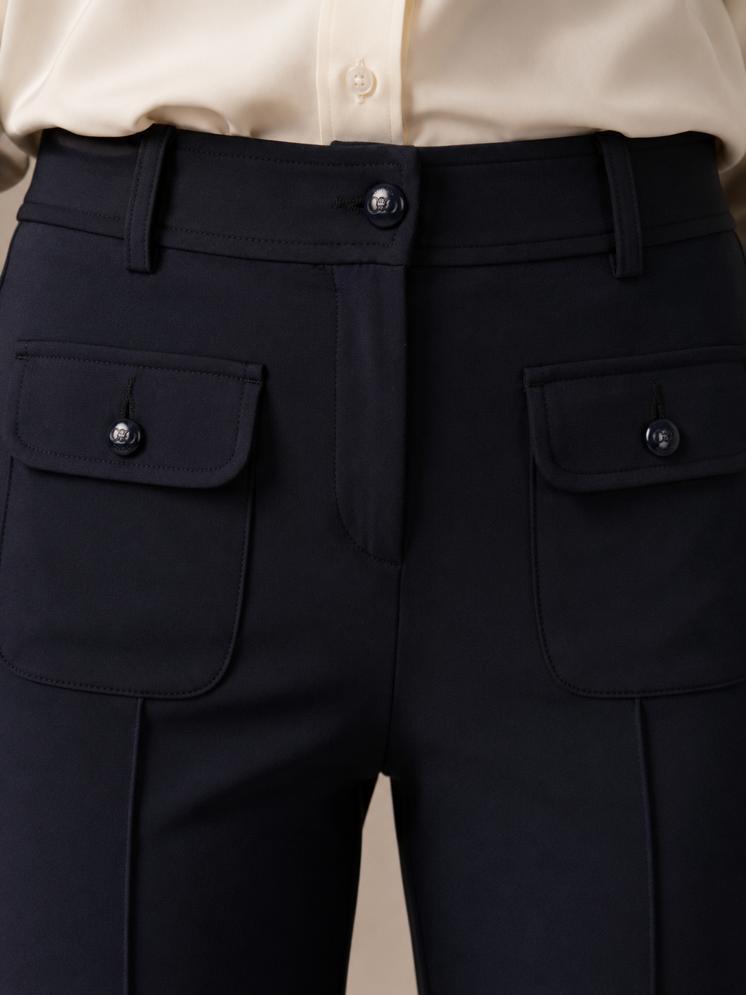 Business-Hose „Farah“ Dunkelblau