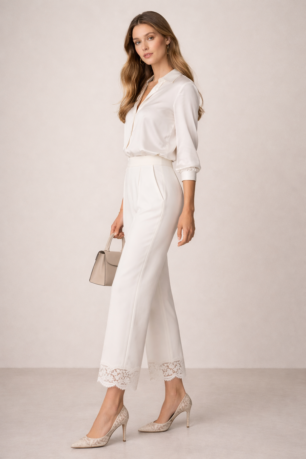 Hose „Cameron“ Weiß