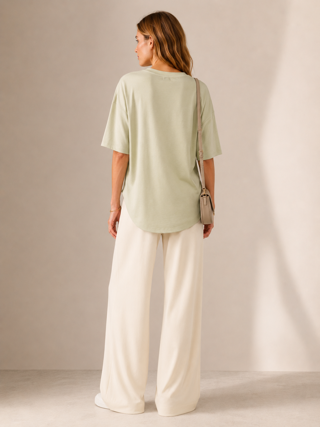 Statement-Sweatshirt Mint