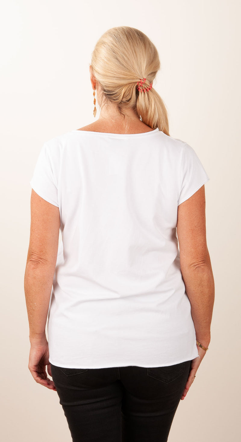 T-Shirt „Libellen“ Weiß