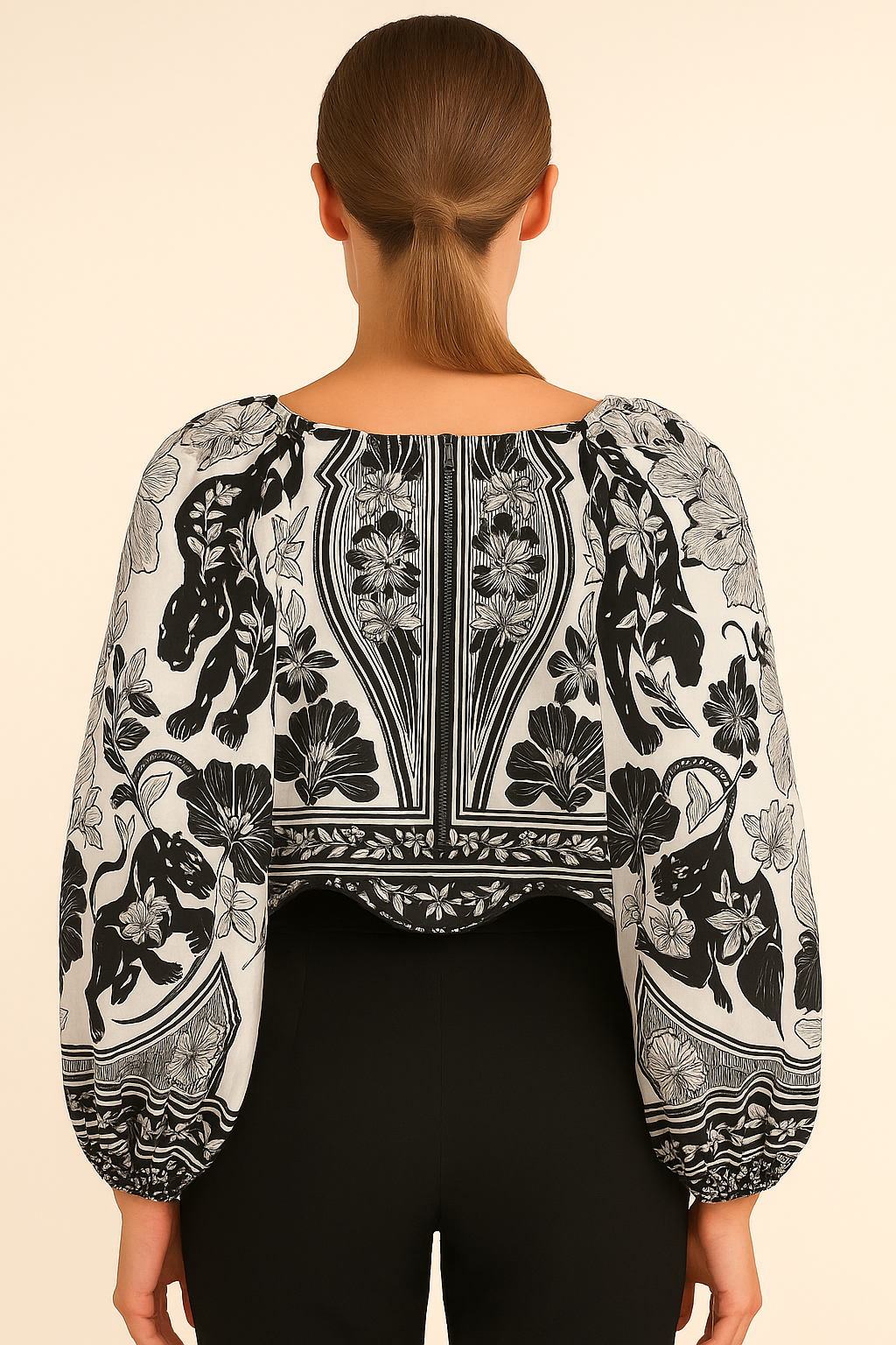 Shirt Schwarz | Weiß