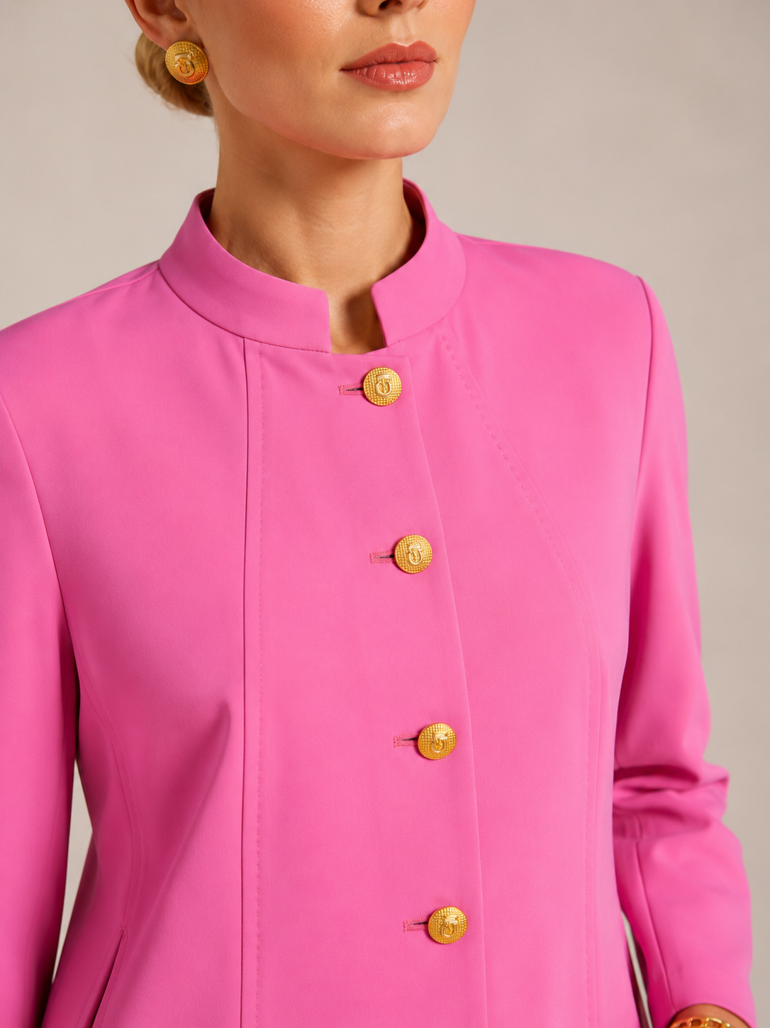 Statement-Cape Fuchsia/Pink