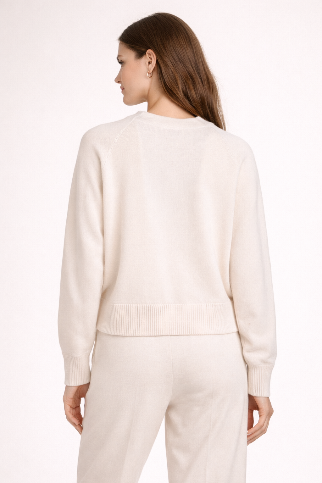 Strickjacke Creme