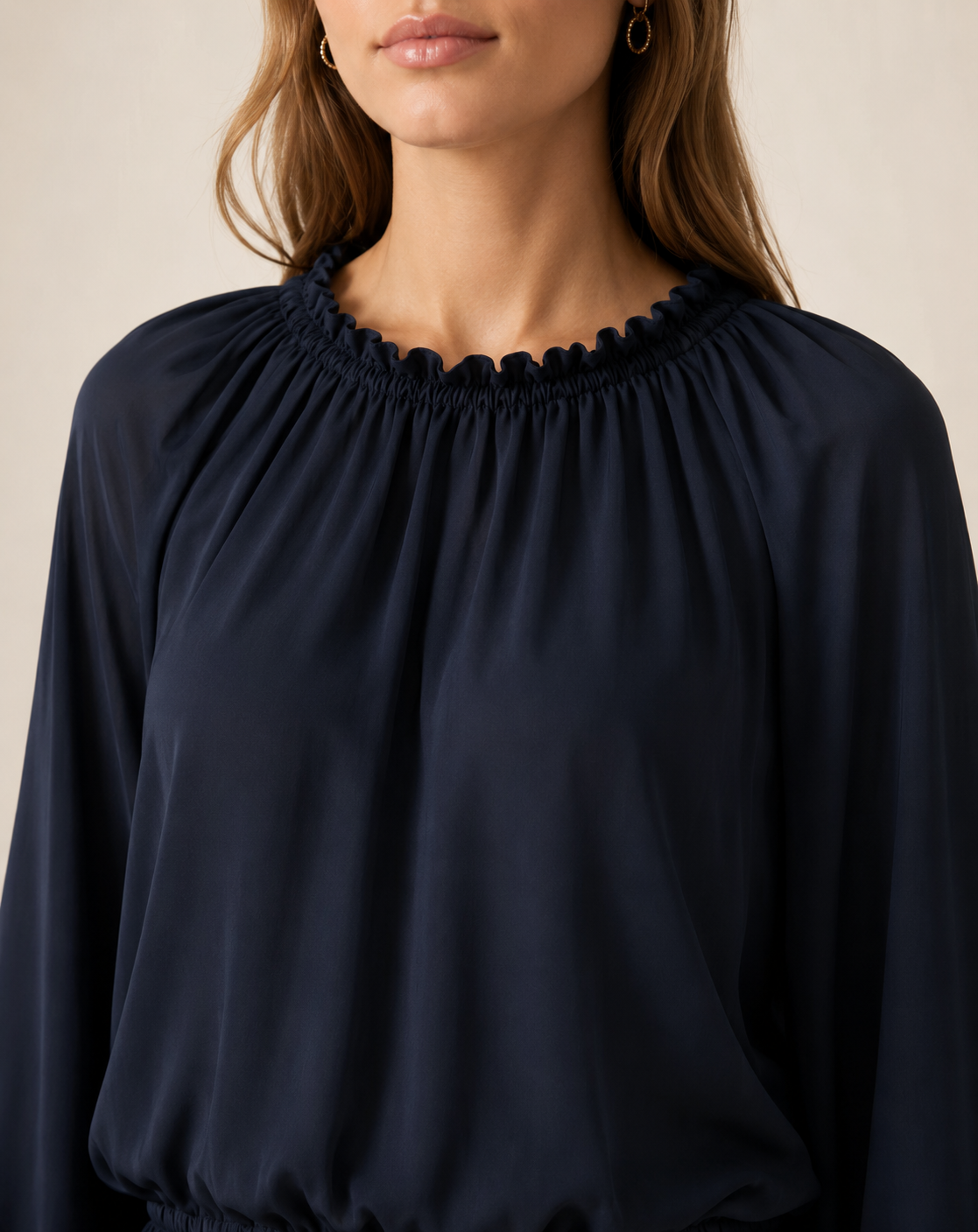 Bluse „Diana“ Dunkelblau