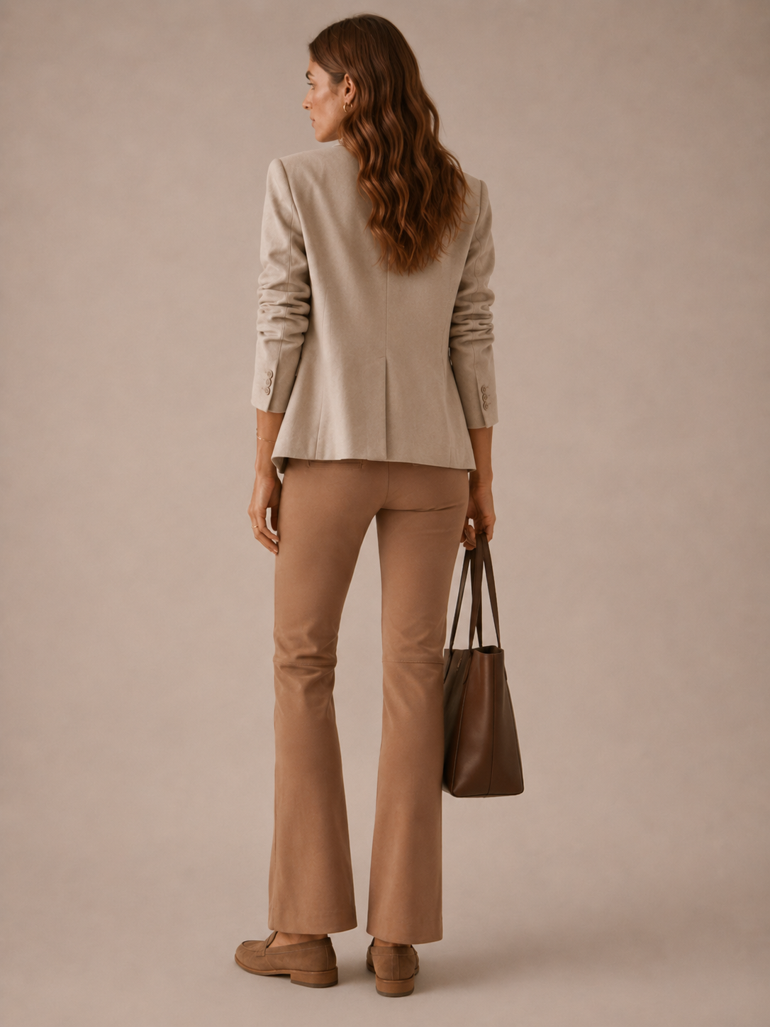Stretch-Hose „Cindessa“ Beige