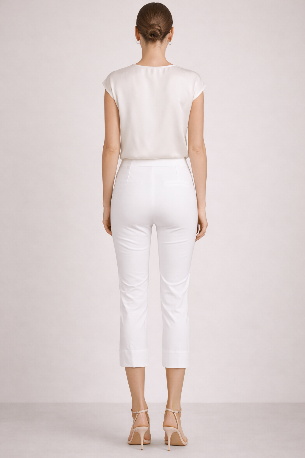 Hose „Capri“ Weiß