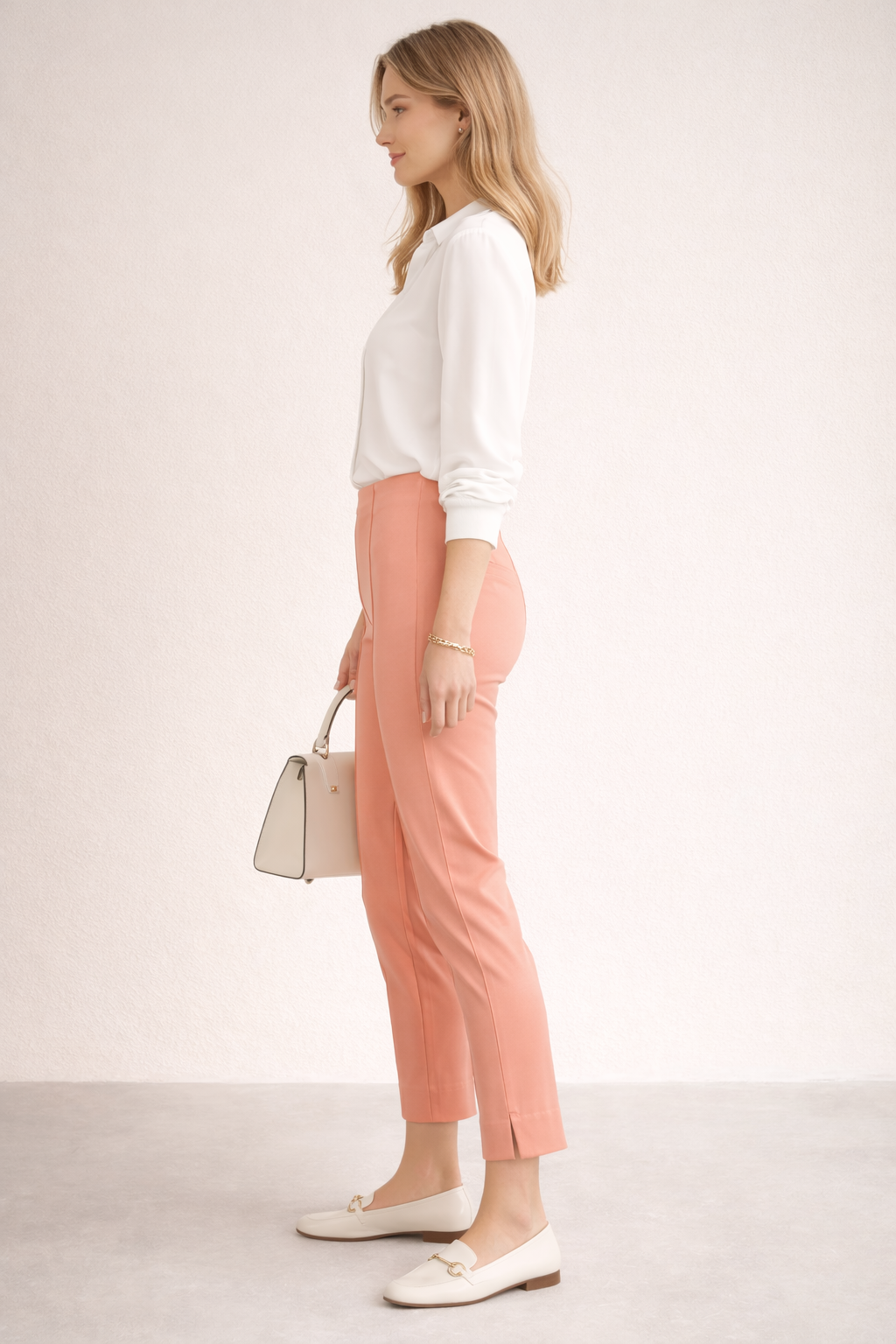 Hose „Capri“ Pfirsich