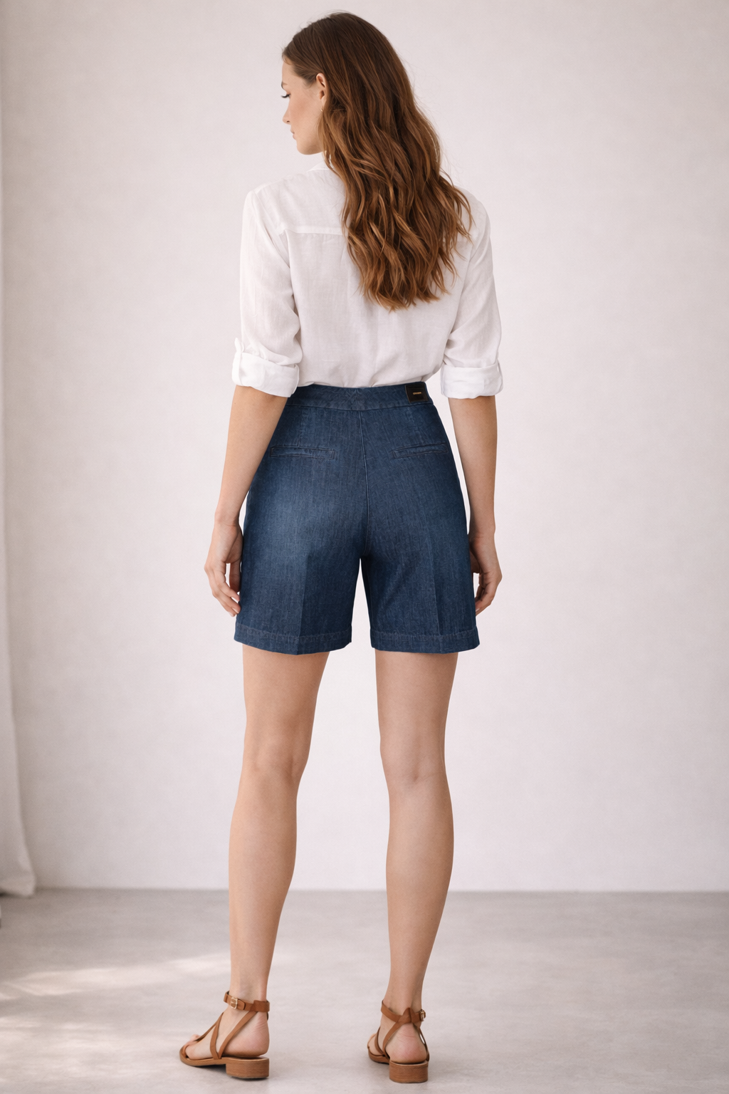 Jeans Shorts „Bridget“ Blau