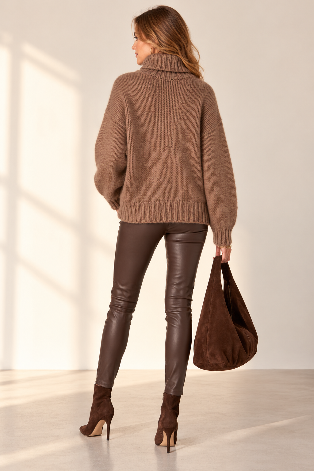 KUSCHELIGER LUXUS FÜR JEDEN TAG: DER CASHMERE-PULLOVER „GABRIELLE“ VON SIMONE BRUNS / Rückansicht