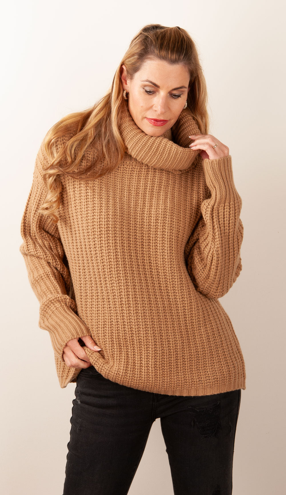 Pullover Camel