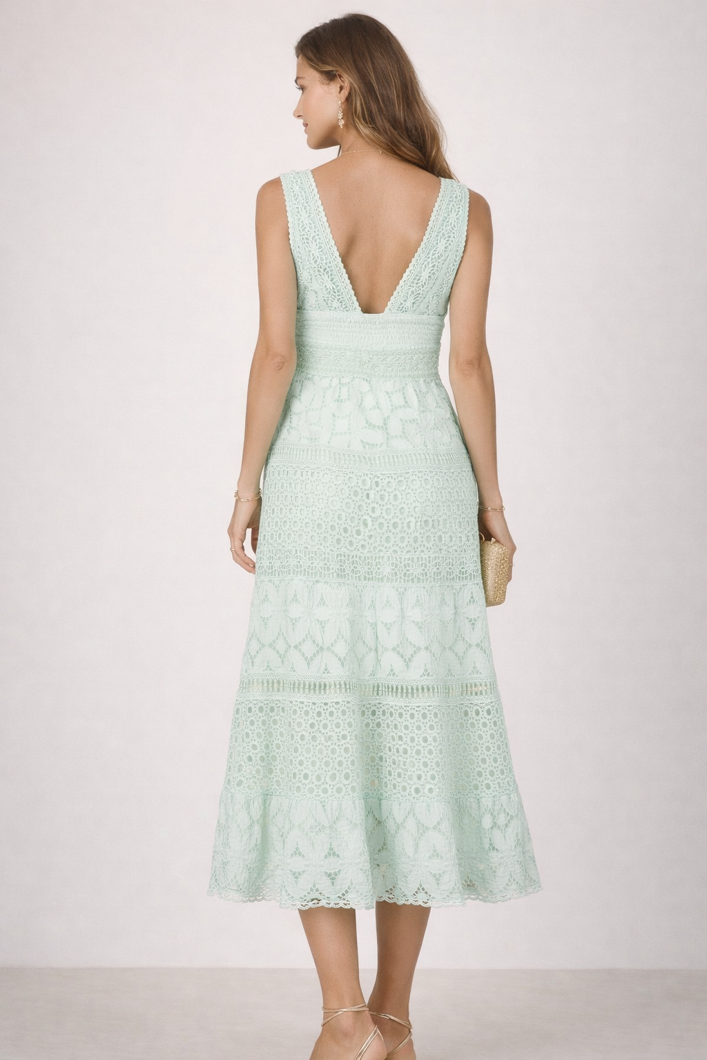 Trägerkleid „Alpinia“ Mintgrün