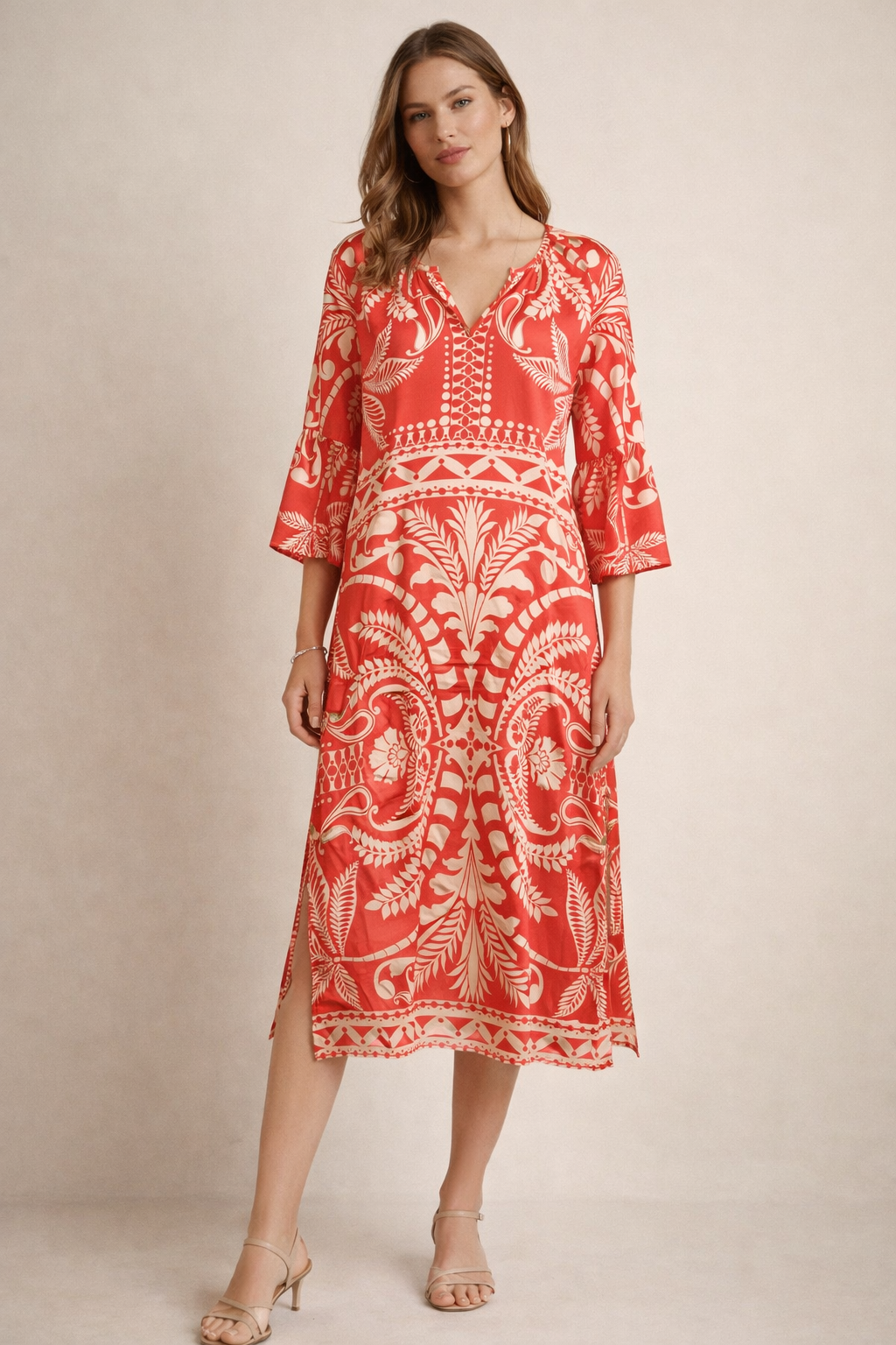 Tunikakleid Koralle | Creme