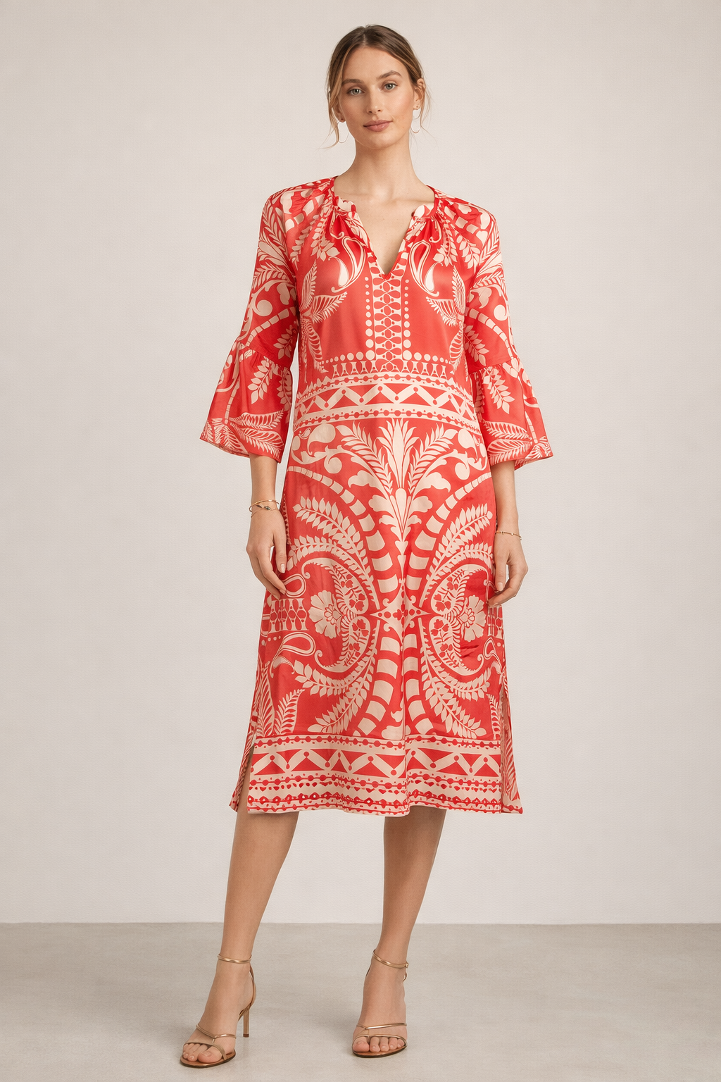 Tunikakleid Koralle | Creme