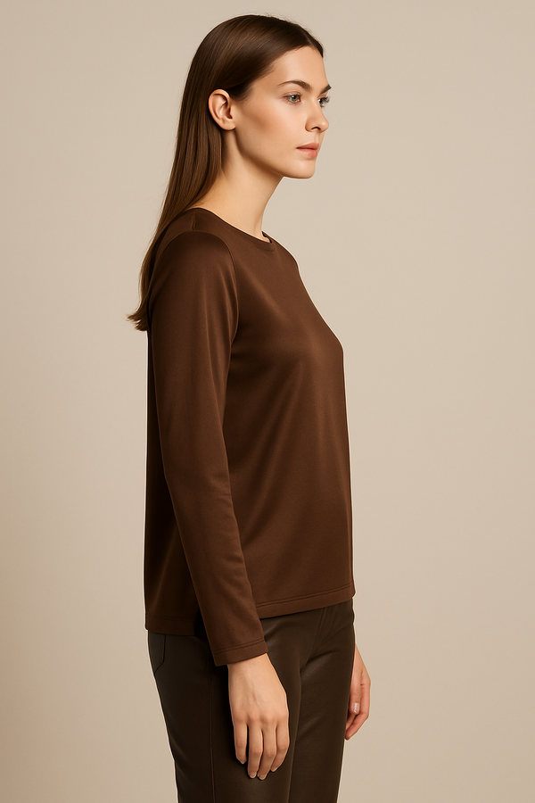 Shirt Schokobraun