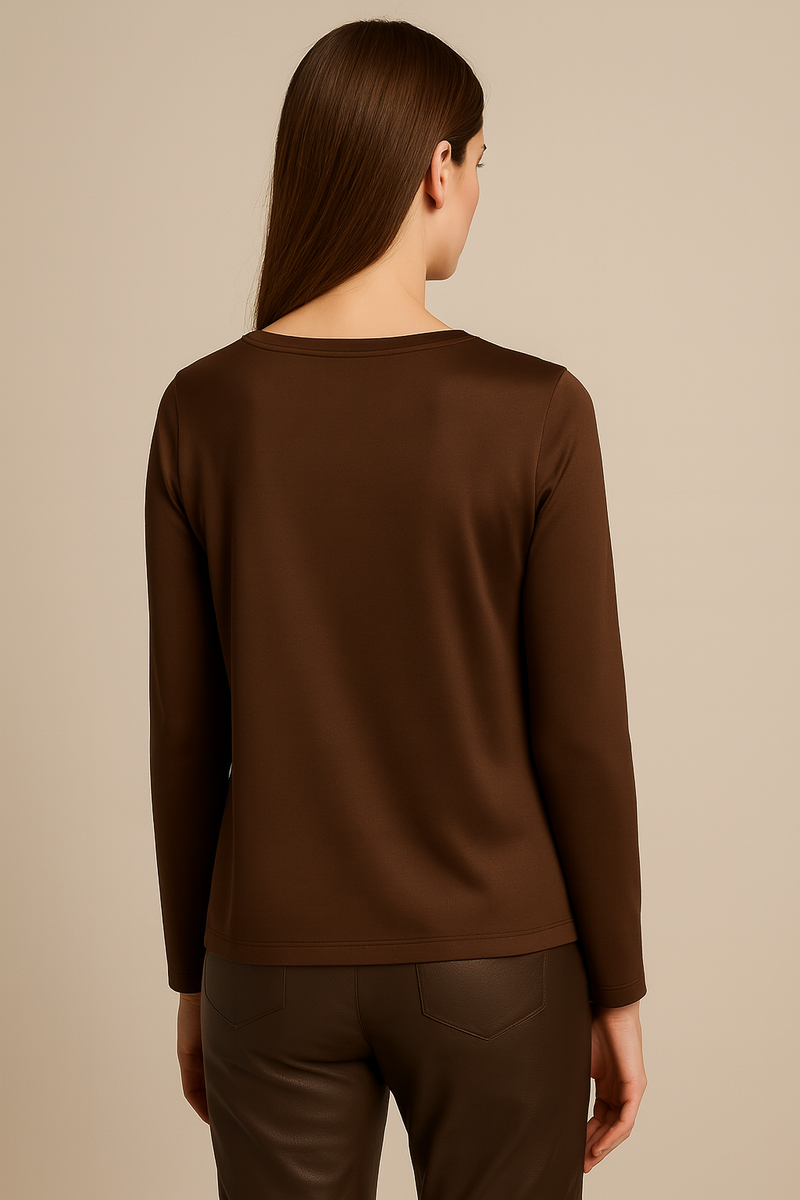 Shirt Schokobraun