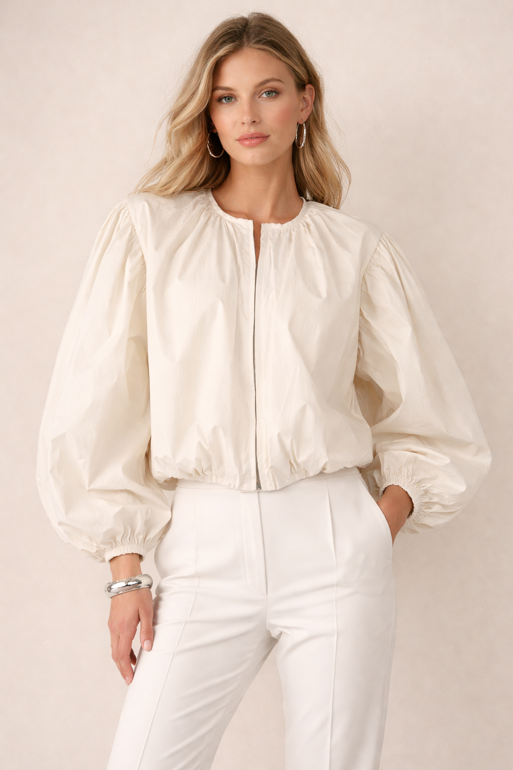 Bomberjacke "Monni" Offwhite