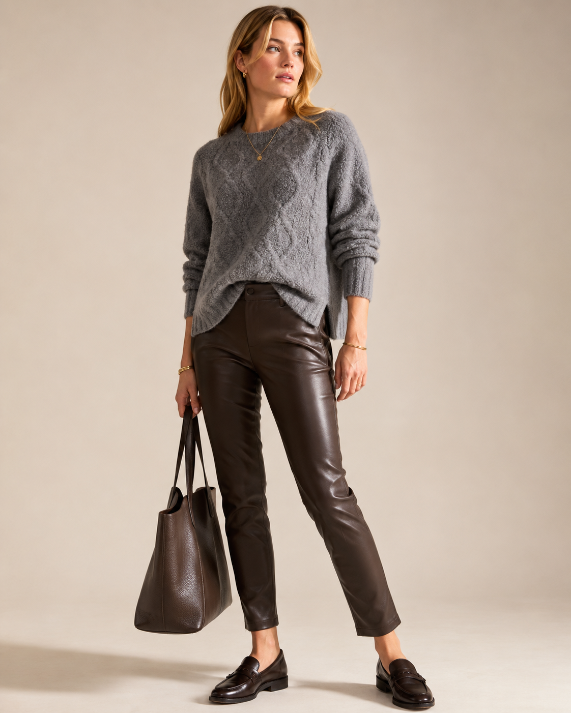 Kaschmir-Pullover „Noelia“ Grau