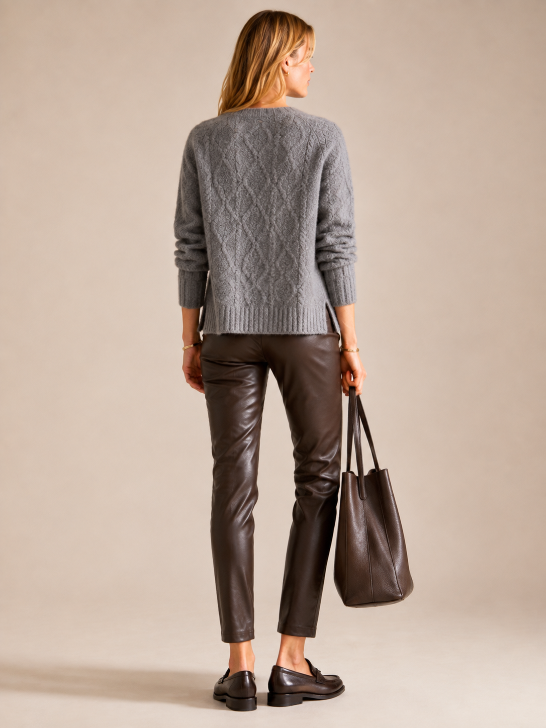 Kaschmir-Pullover „Noelia“ Grau