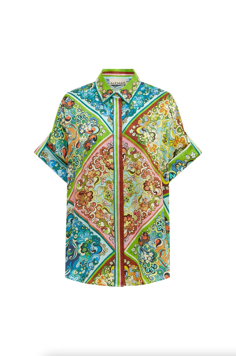 Shirt Grün | Multicolor