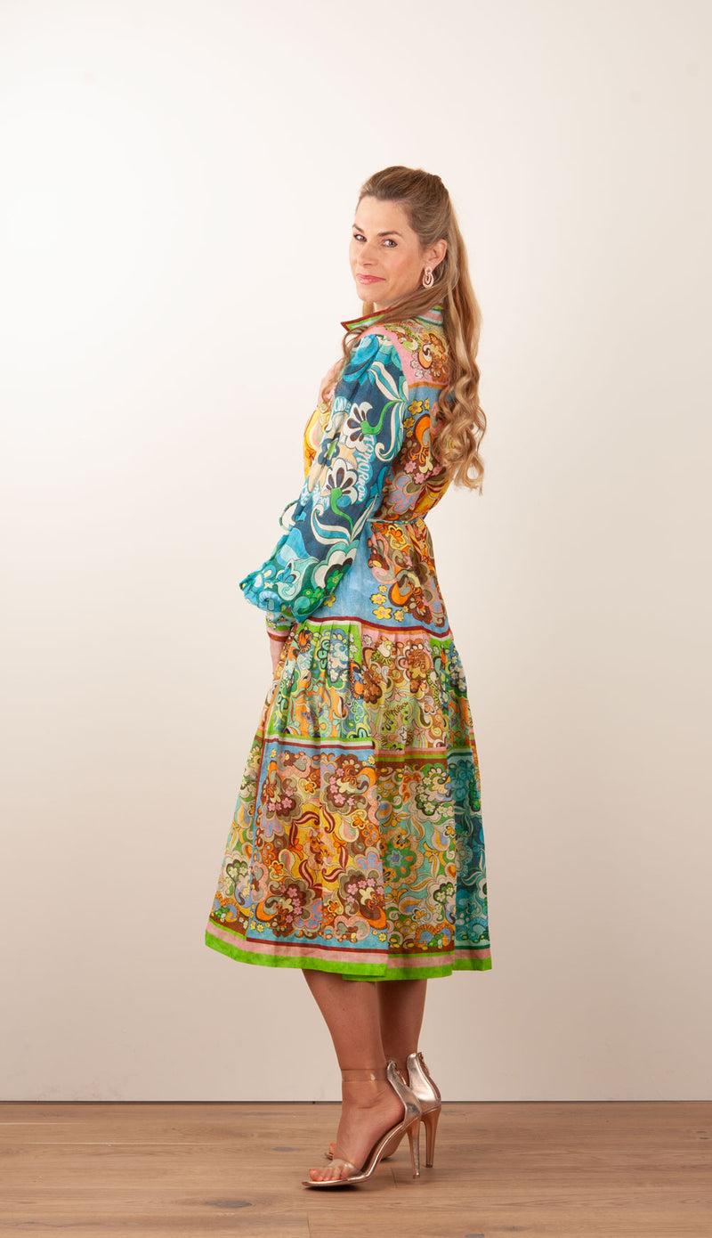 Kleid Aqua | Multicolor