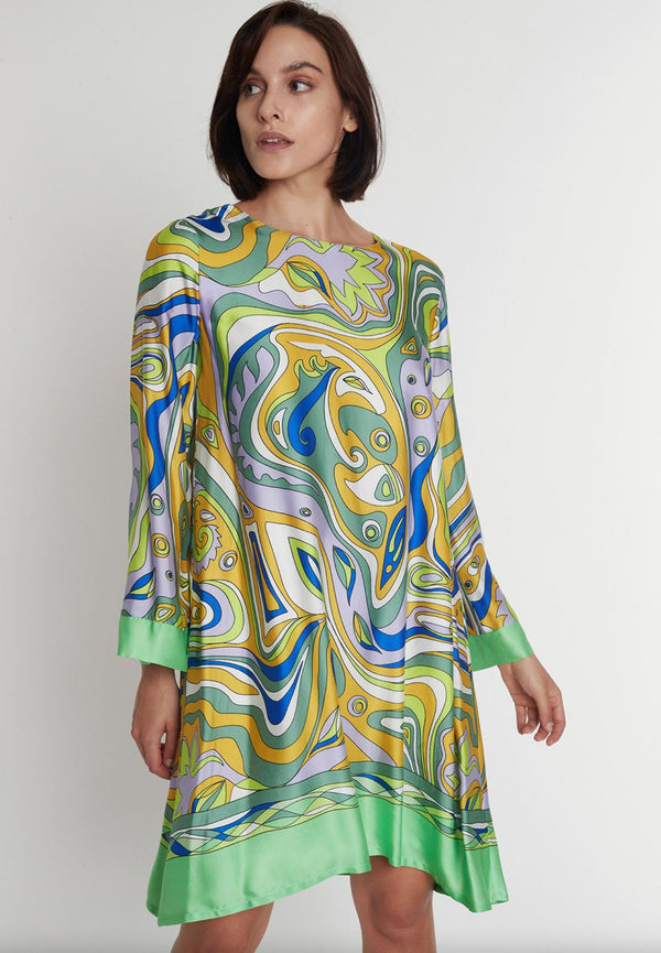 Kleid Grün | Multicolor