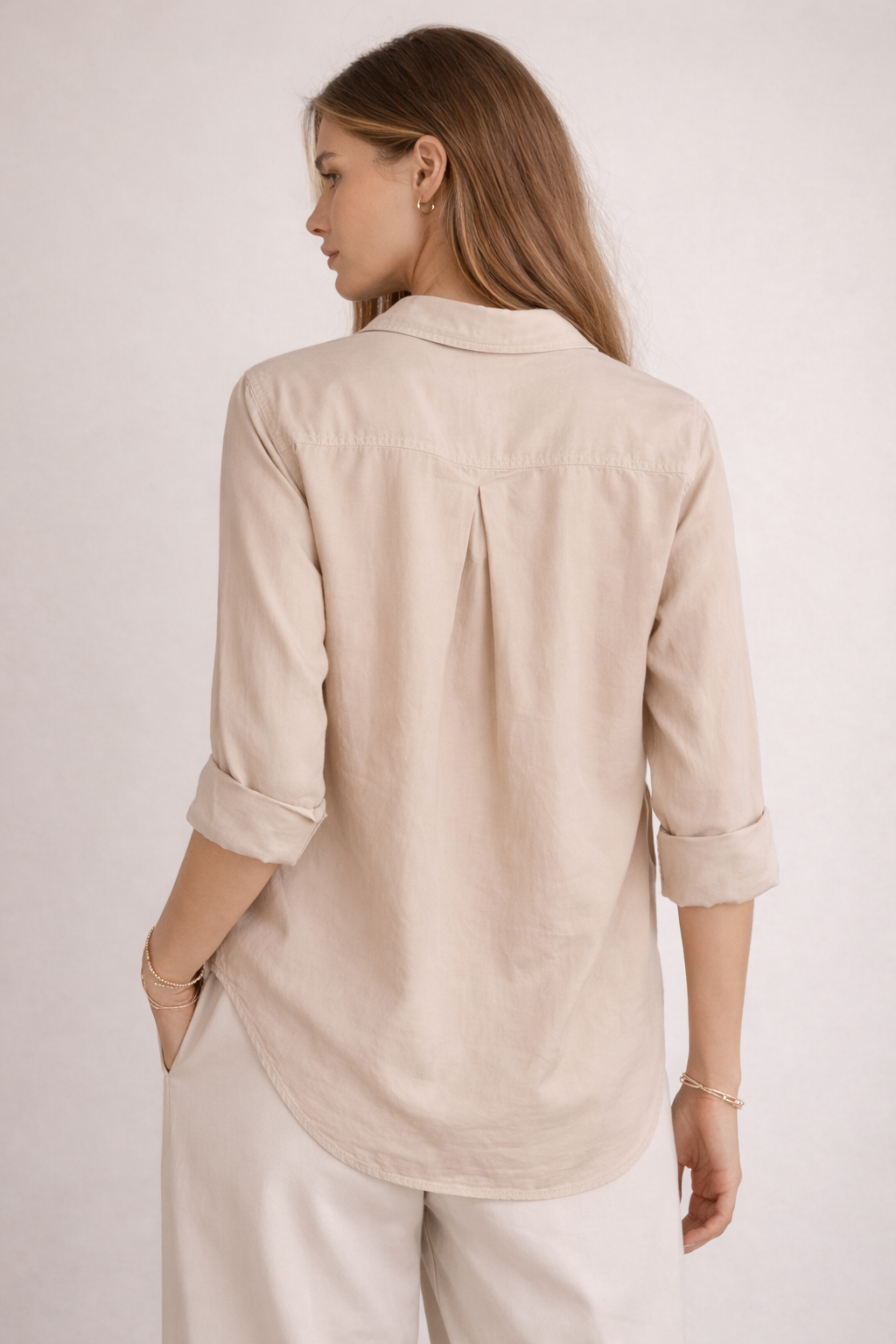 Bluse Beige/Sand