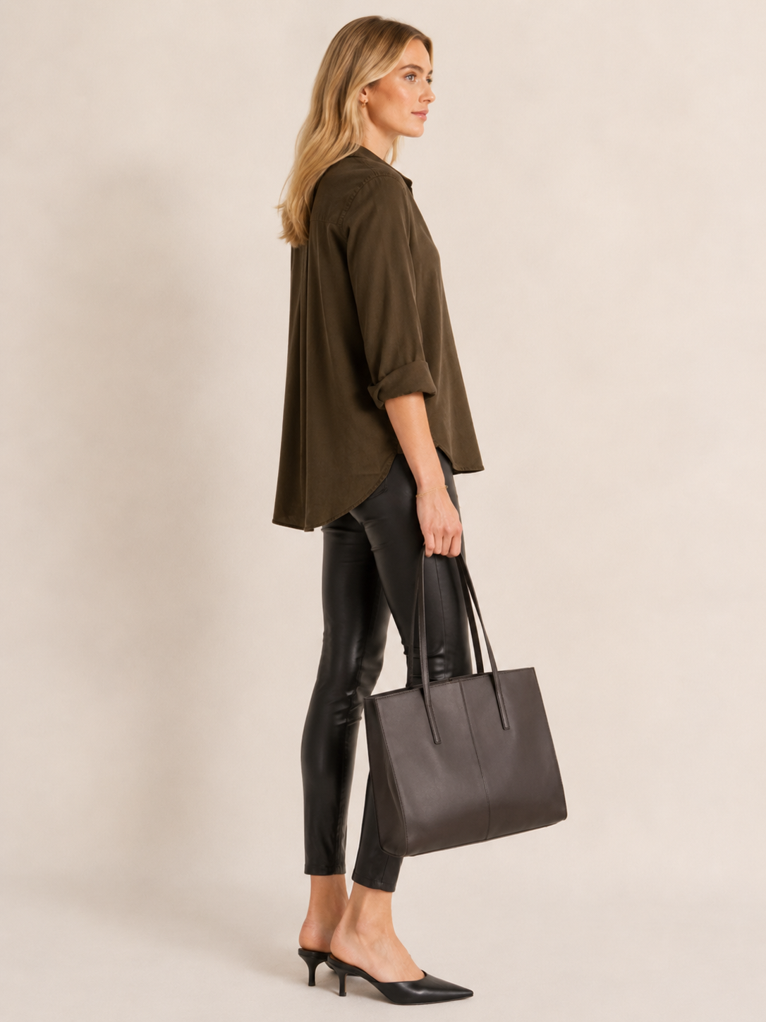 Signature-Hemdbluse Midnight Olive