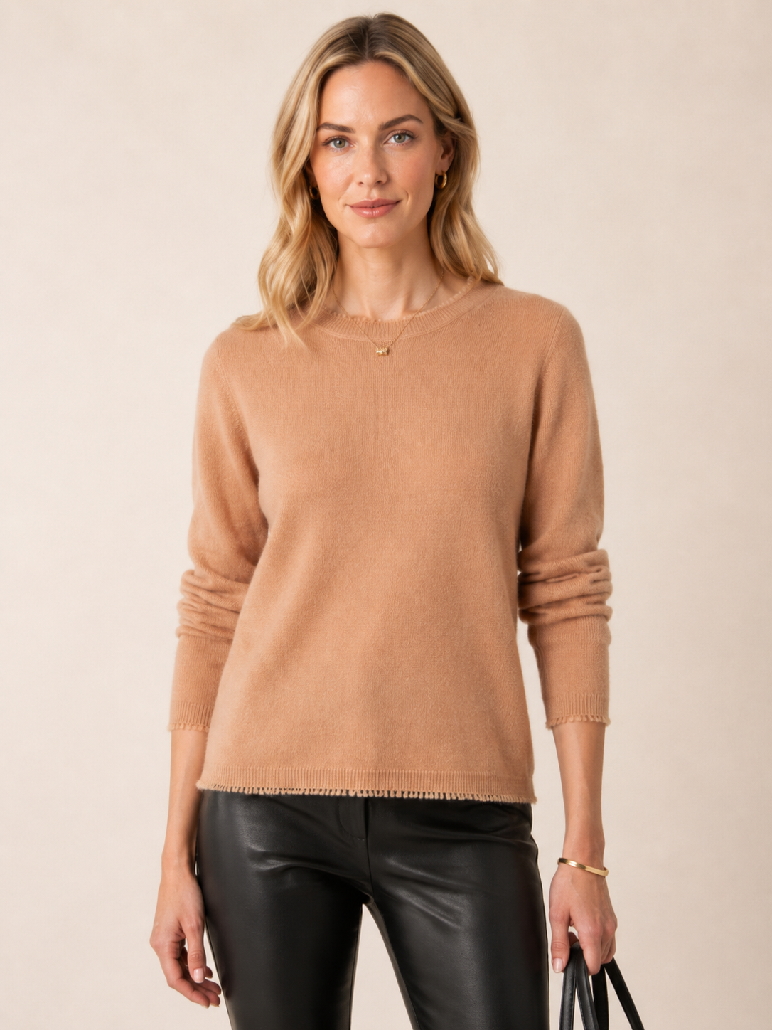 Kaschmir Signature Pullover Camel