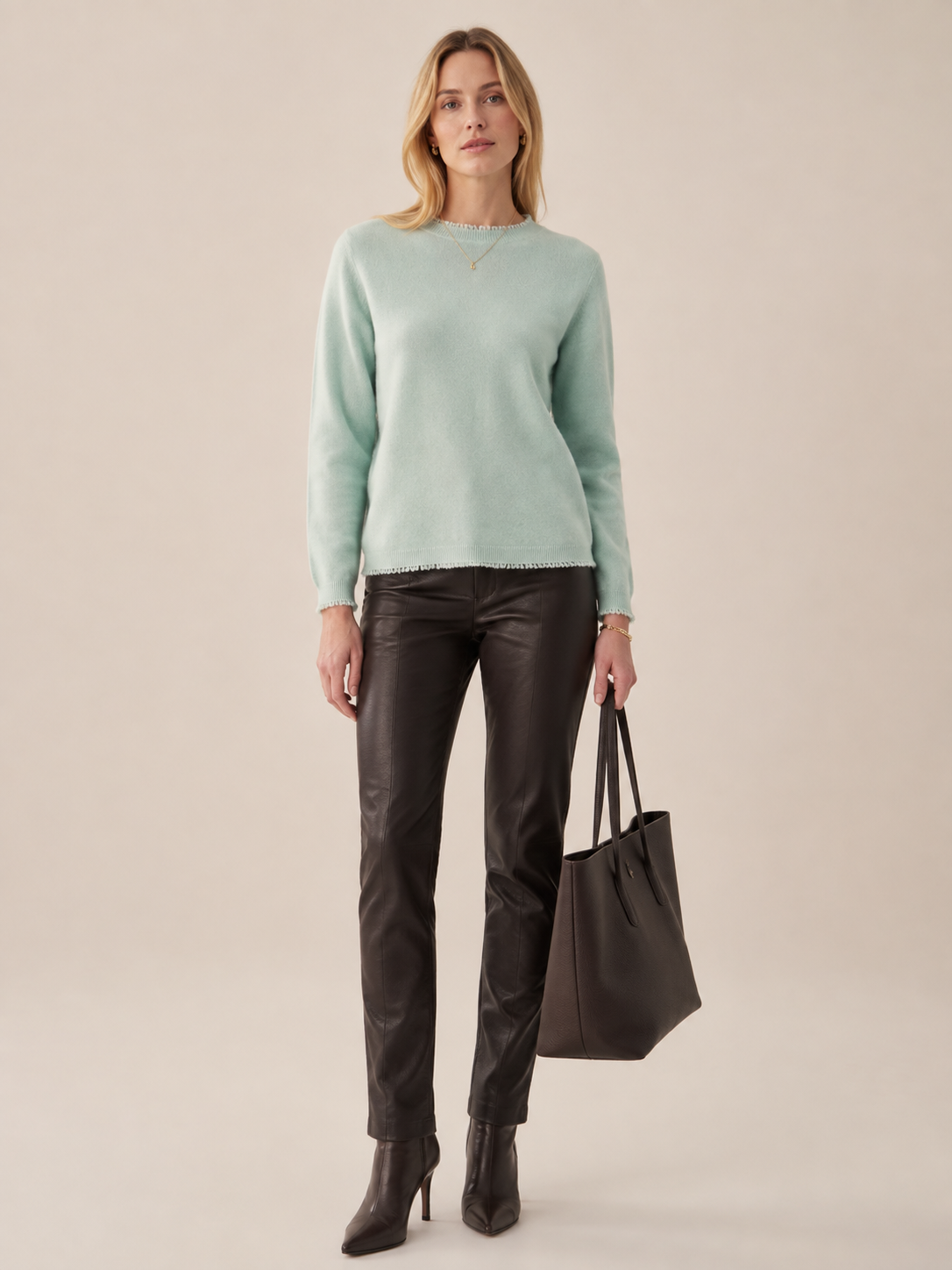 Kaschmir Signature Pullover Mint
