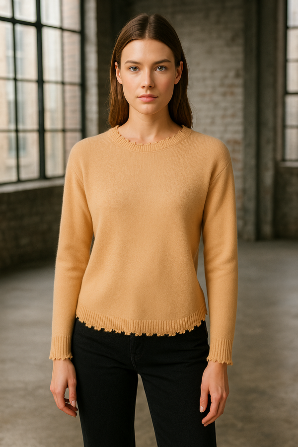 Kaschmir Pullover Camel