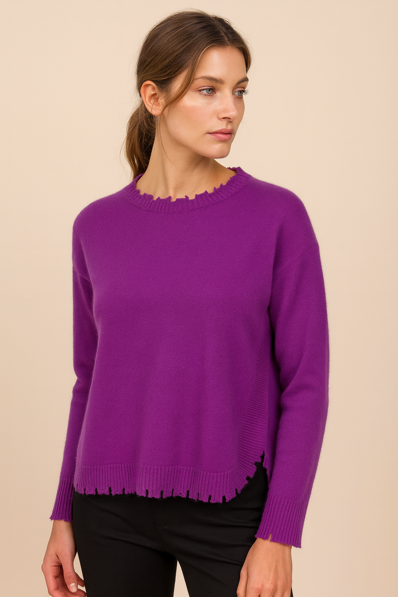 Kaschmir Pullover Beere