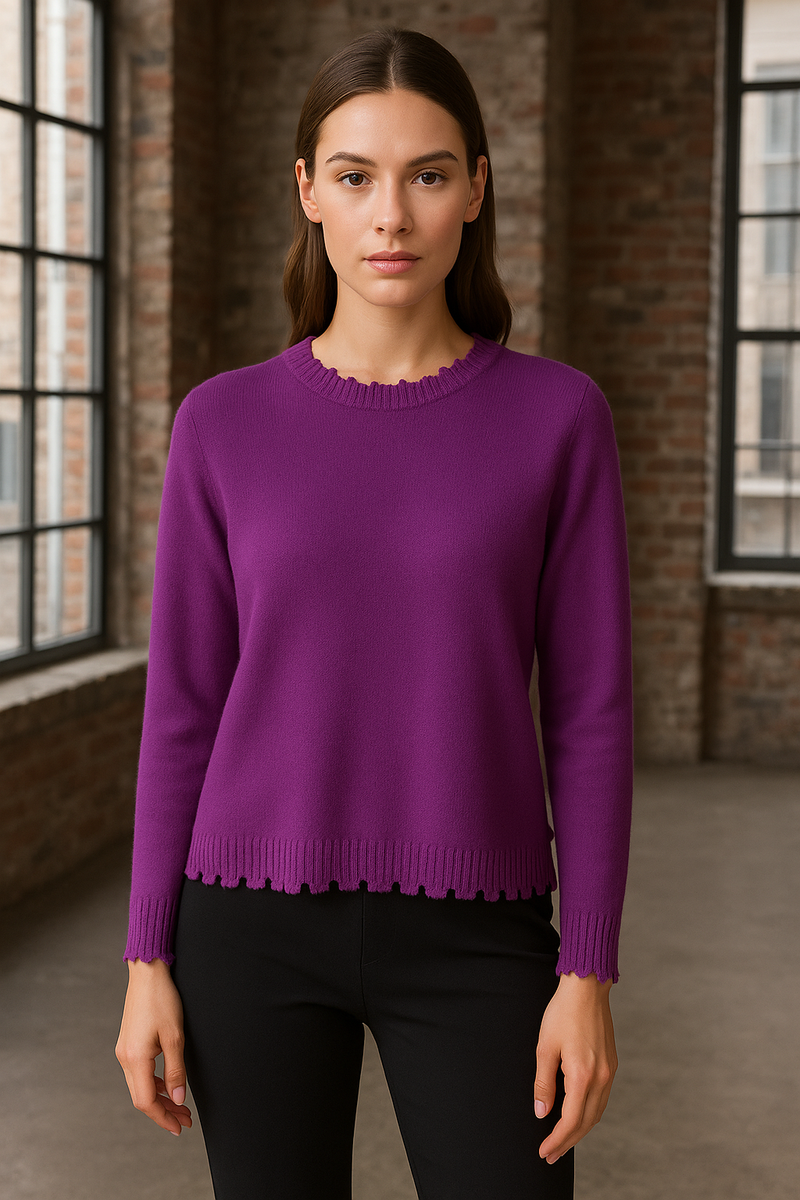 Kaschmir Pullover Beere