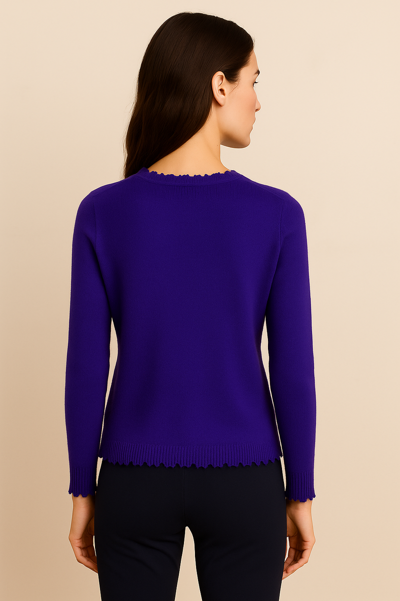 Kaschmir Pullover Lila