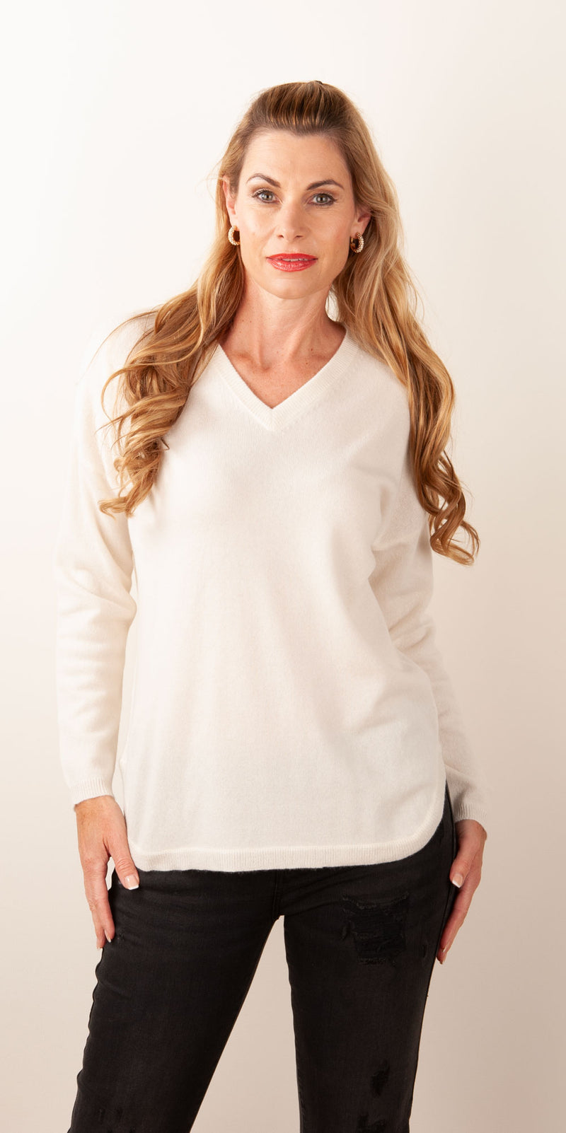 Kaschmir Pullover Offwhite