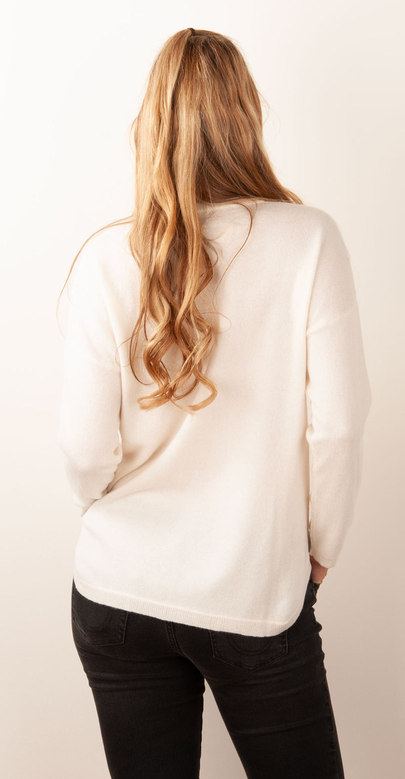 Kaschmir Pullover Offwhite