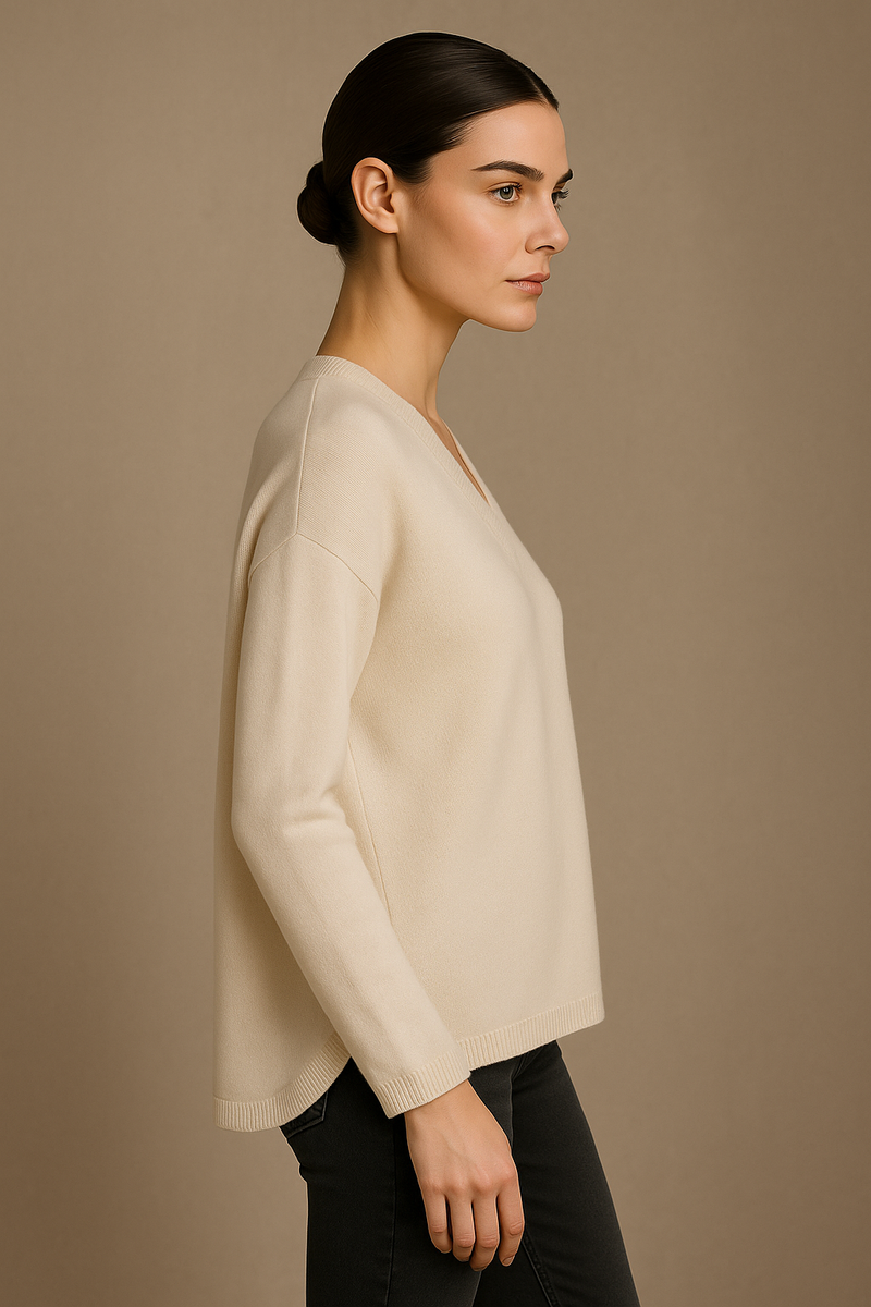 Kaschmir Pullover Creme