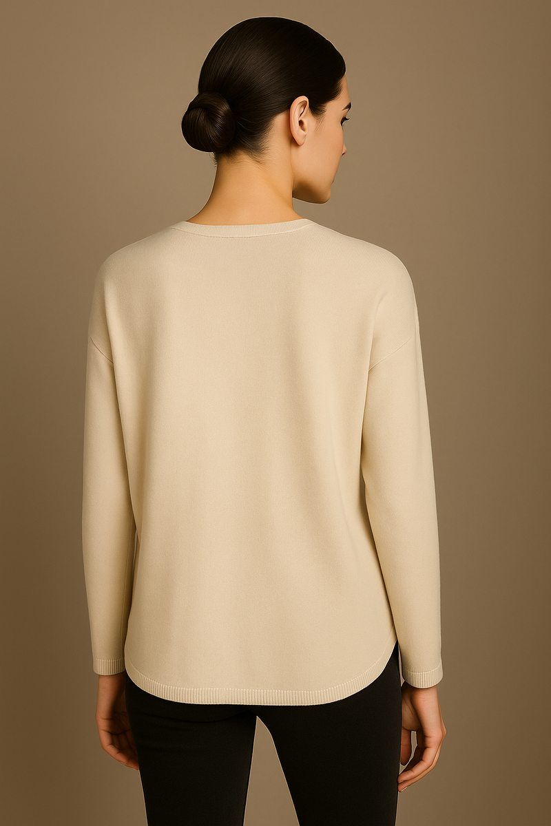 Kaschmir Pullover Creme