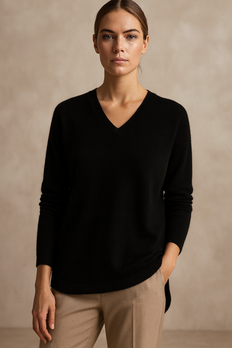 Kaschmir Pullover Schwarz