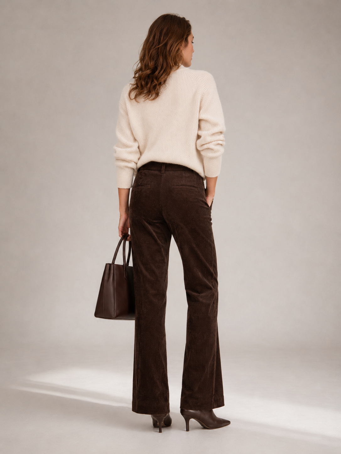 Cordhose „Amelie“ Kaffeebraun