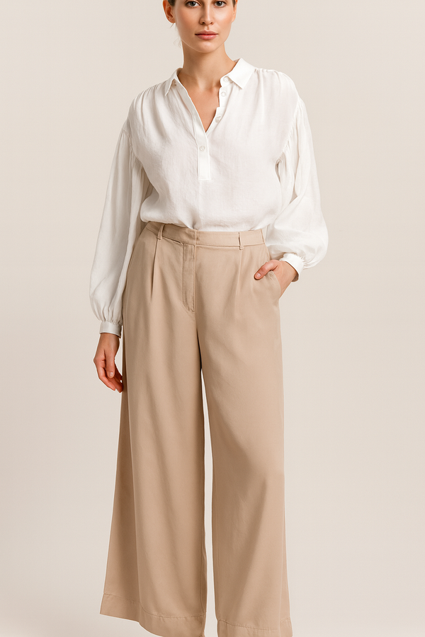 Hose „Adeline“ Beige