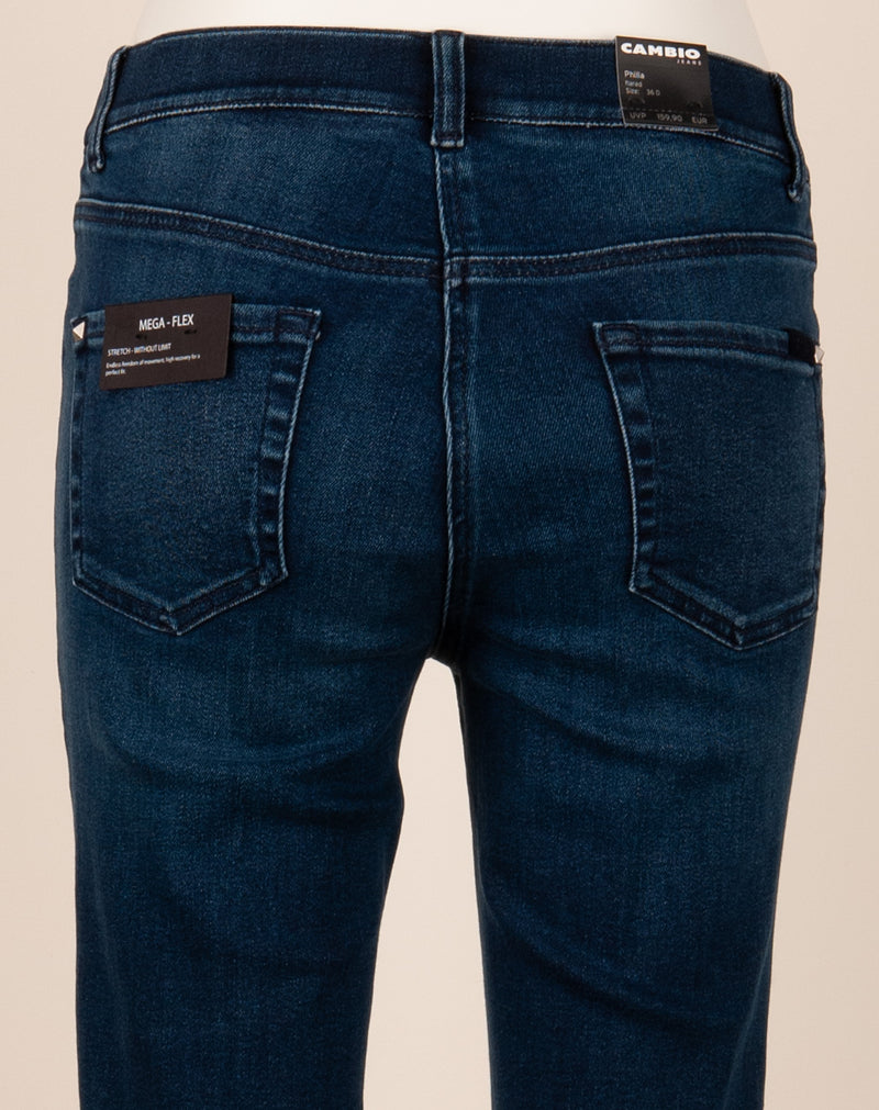 Jeans „Philia Flared“ Blau