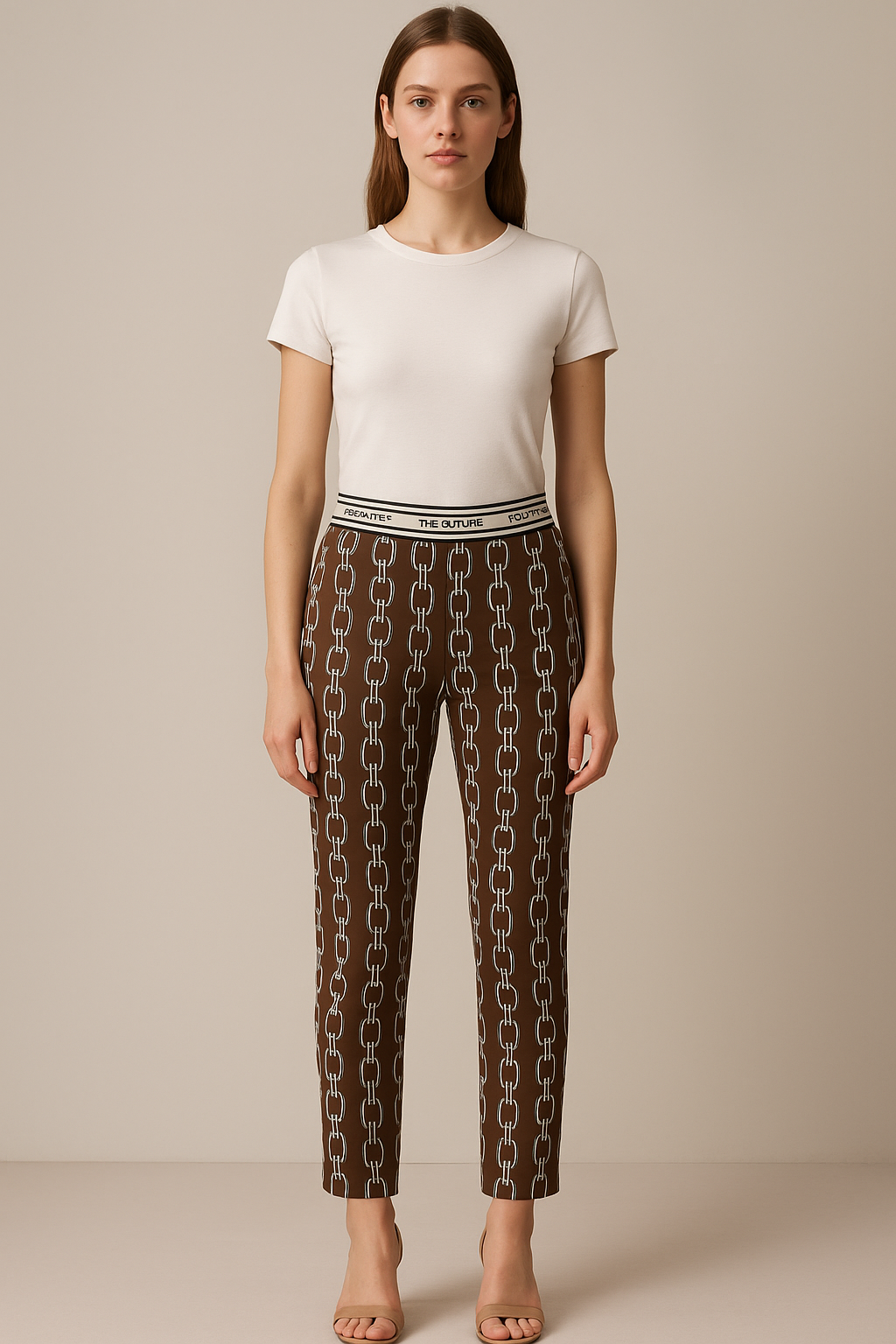 Hose „Faith“ Braun | Multicolor