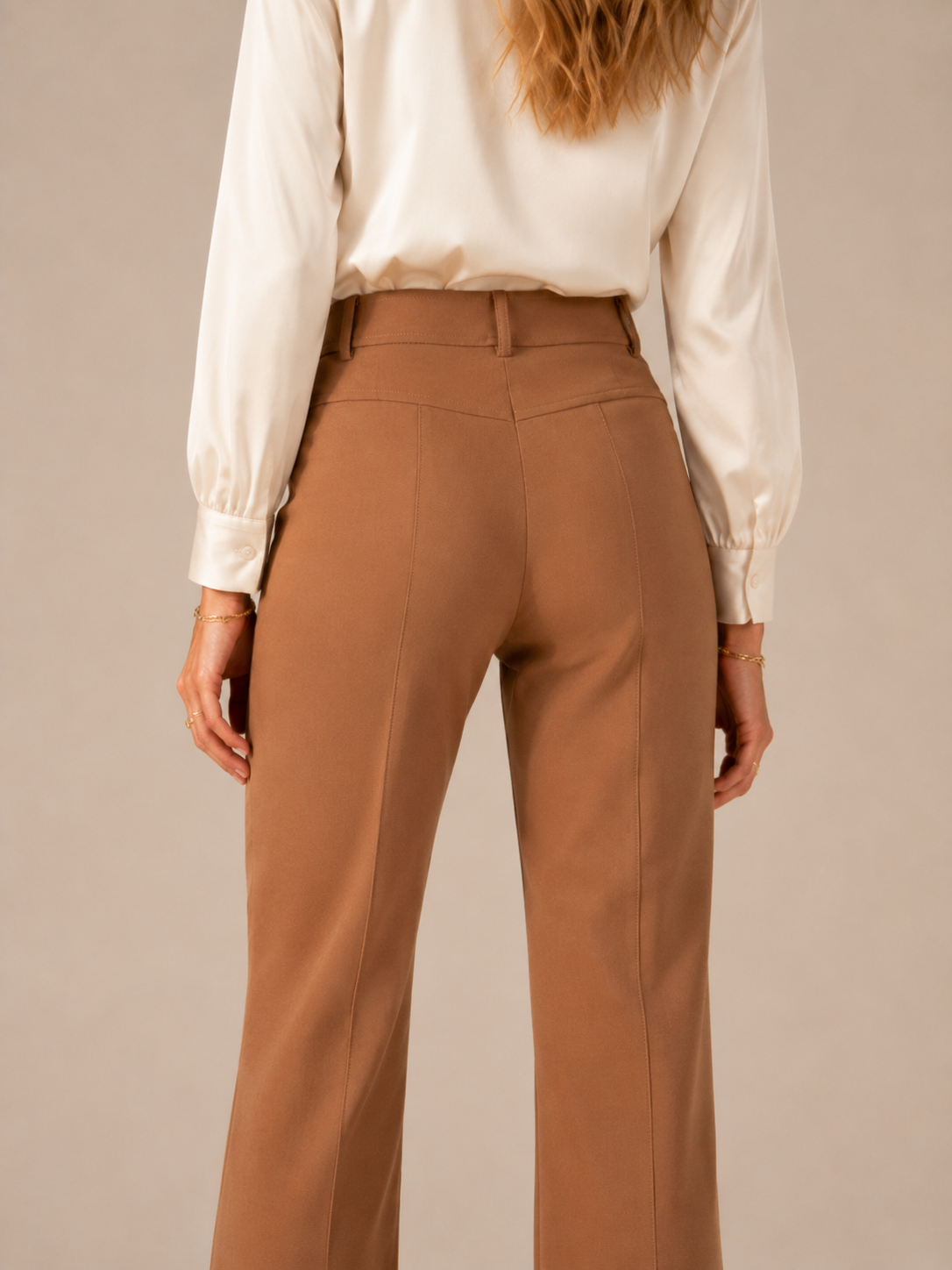 Stoffhose „Farah Pocket Long“ Camel