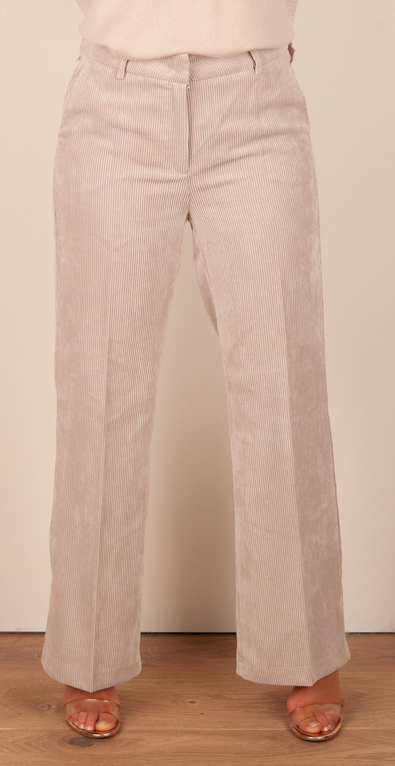 Cord Hose „Amelie“ Hellbeige