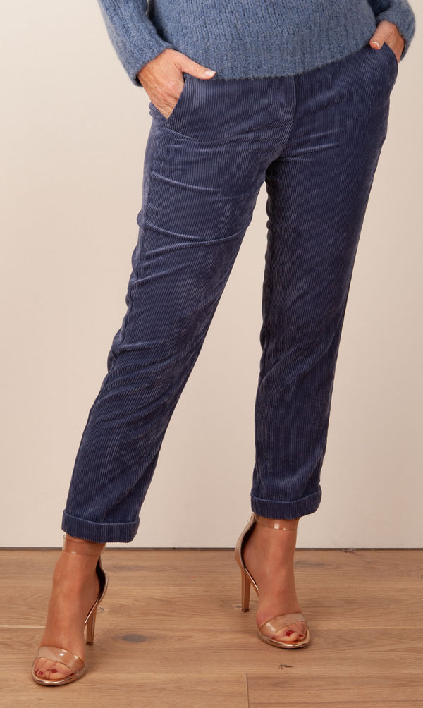 Cord Hose „Krystal“ Lavendel